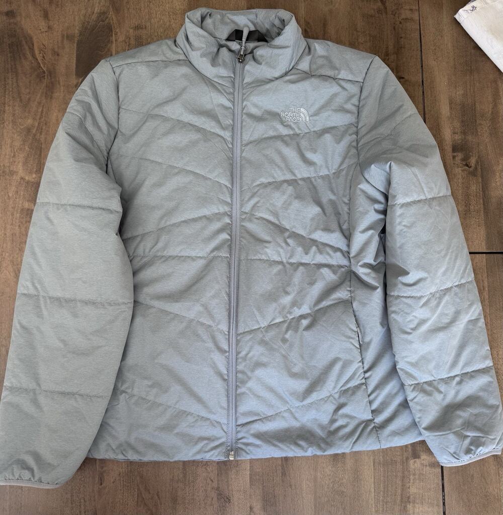 The North Face Bombay Jacket Women XXL Blue/ Grey Heather, Insulated